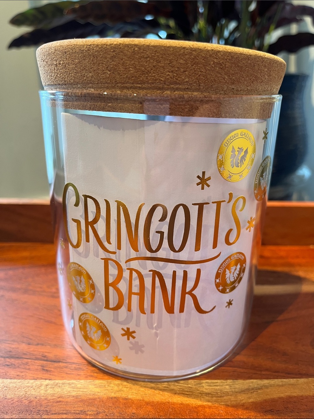 HALLMARK HARRY POTTER • GRINGOTT’S GLASS BANK